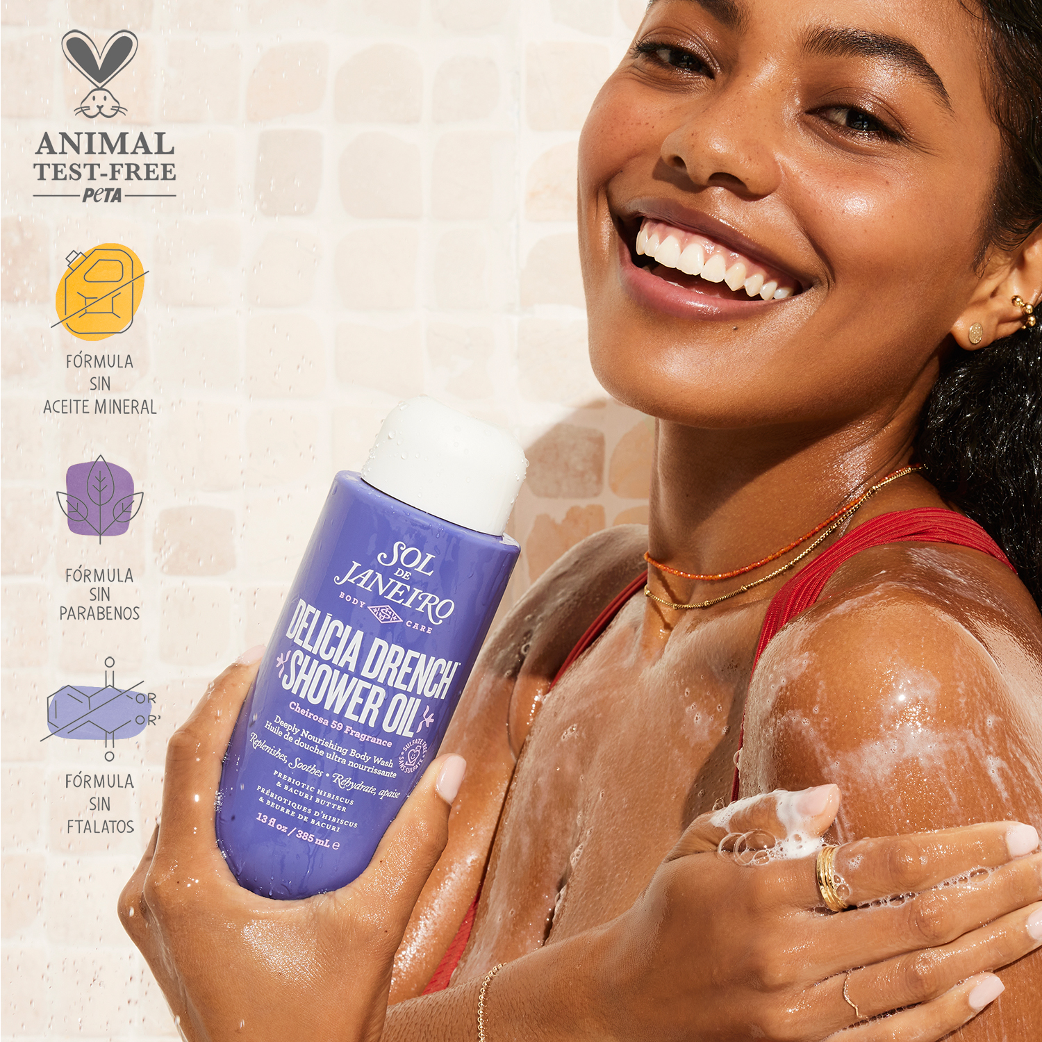 DELÍCIA DRENCH™ SHOWER OIL (JABÓN CORPORAL)